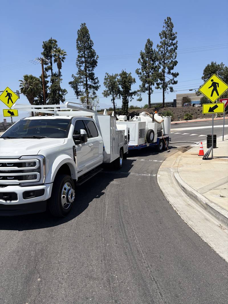 Roadway debris cleanup